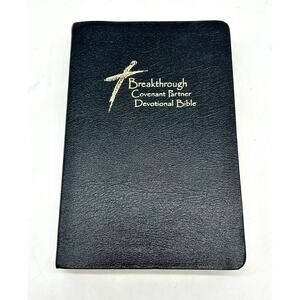 Rod Parsley Breakthrough Covenant Partner Devotional Bible King James Red Letter